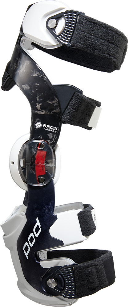 POD K8 3.0 Forged Carbon Knee Brace Adult Motocross MX ATV Dirt Bike Offroad