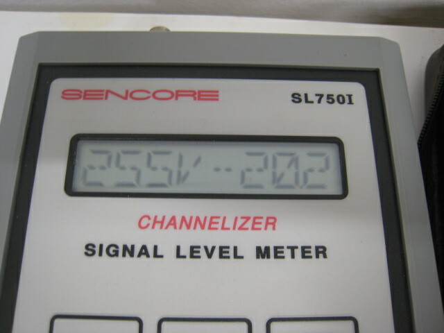 Sencore SL750I Signal Level Meter