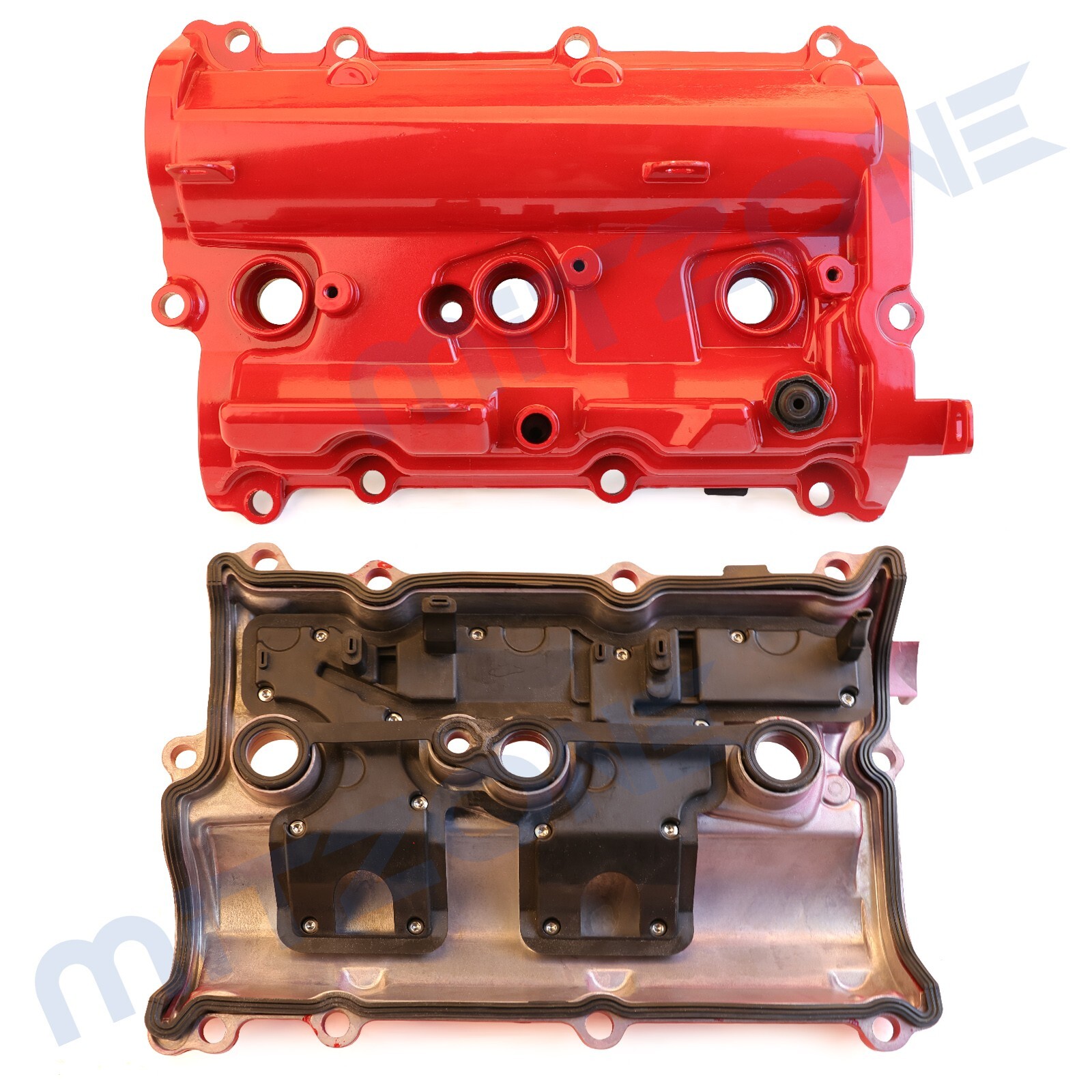 2x Upgrade Aluminum Valve Cover Set for 2008-13 Infiniti G37 2009-20 Nissan 370Z