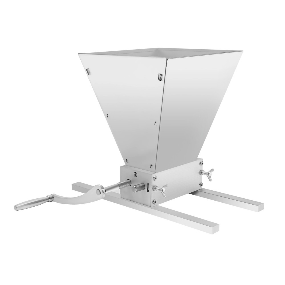 4L Manual Roller Grain Mill Adjustable Low Speed Drill Corn Crusher Machine US
