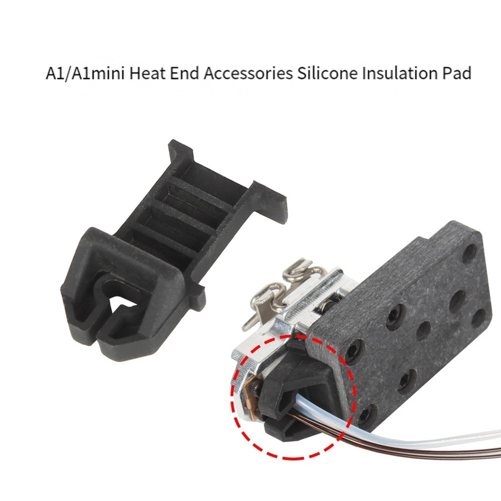 5PCS Silicone Heat for Lab / 3D Printer Hotend High-Temperature6193