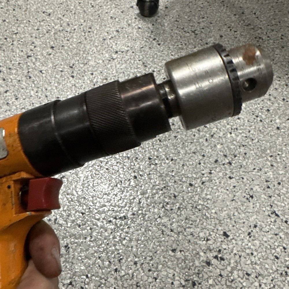 Pneumatic Drill Commercial Grade Reverse Pivot W Jacob’s Chuck