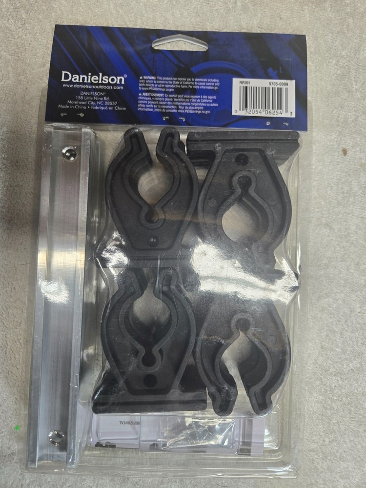 1 - 2 Pack Danielson Two Rod Rack RRVH, NEW!