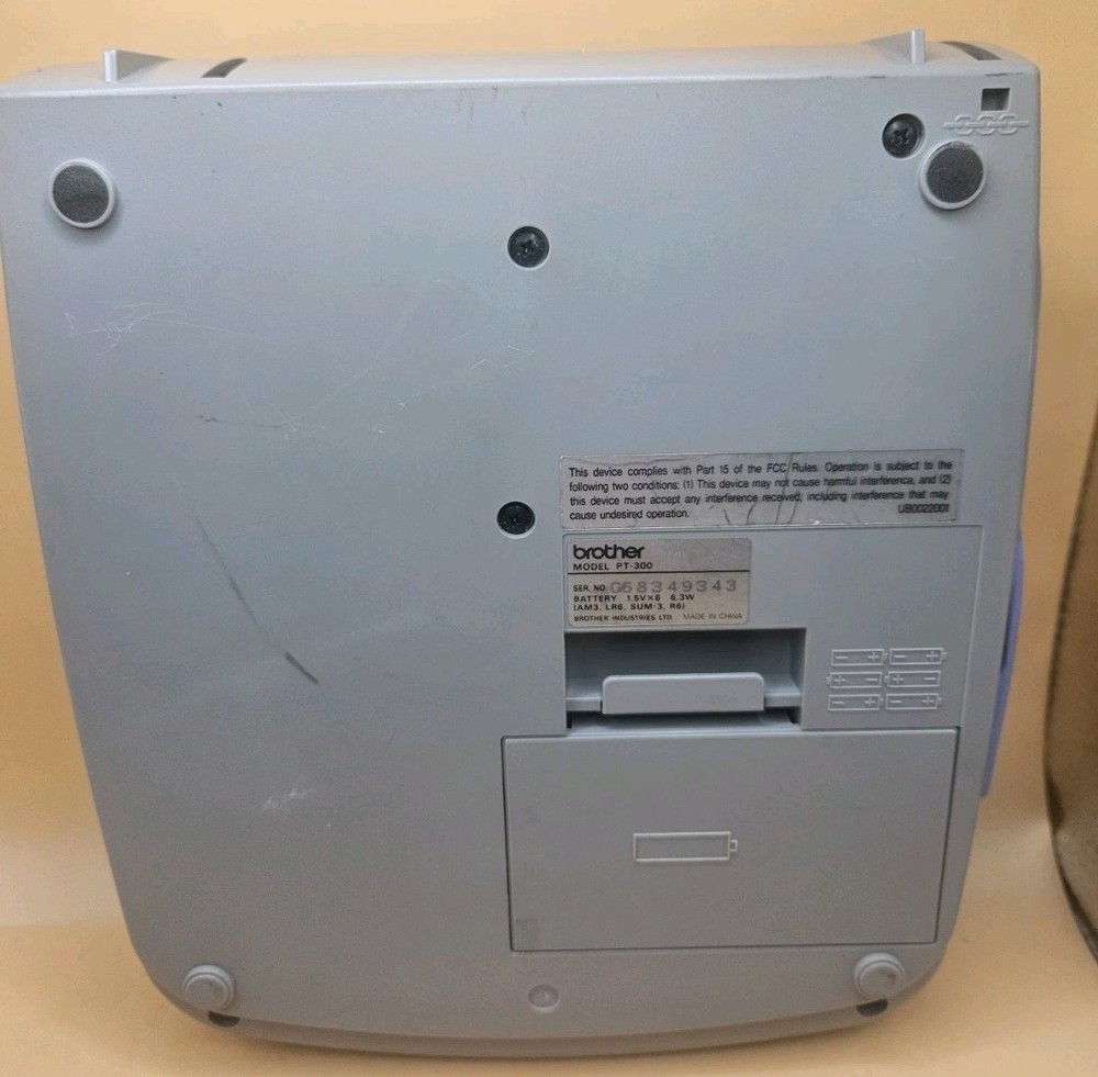 Brother P-Touch Extra Model PT-320 Thermal Label Maker Handheld Printer