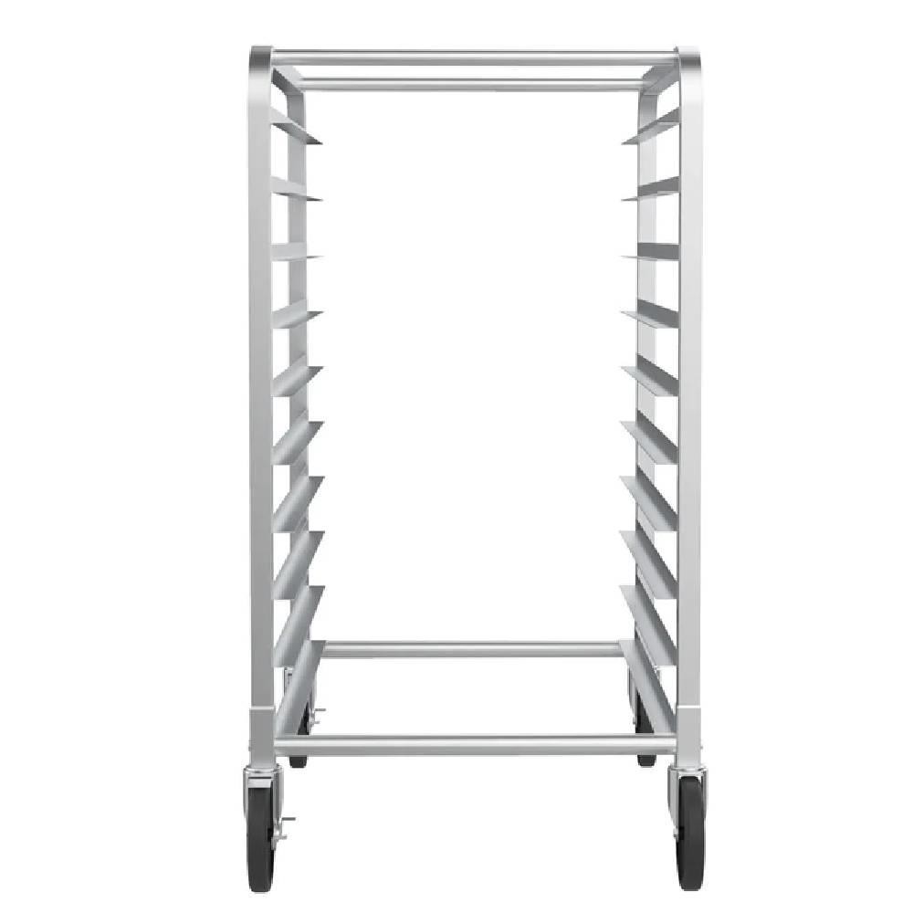 Heavy Duty 10-Tier Bakery Rack Stainless Steel Wide Bun Pan Sheet Rack