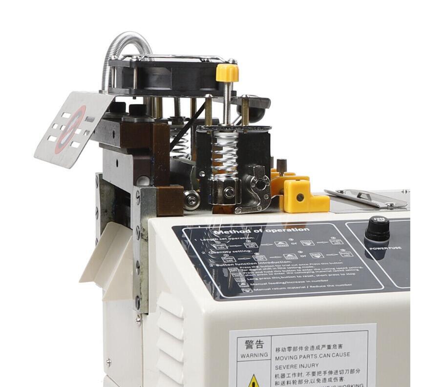 ✅Webbing Cutting Machine Automatic Hot & Cold Tape Cutter for Elastic Band 280W