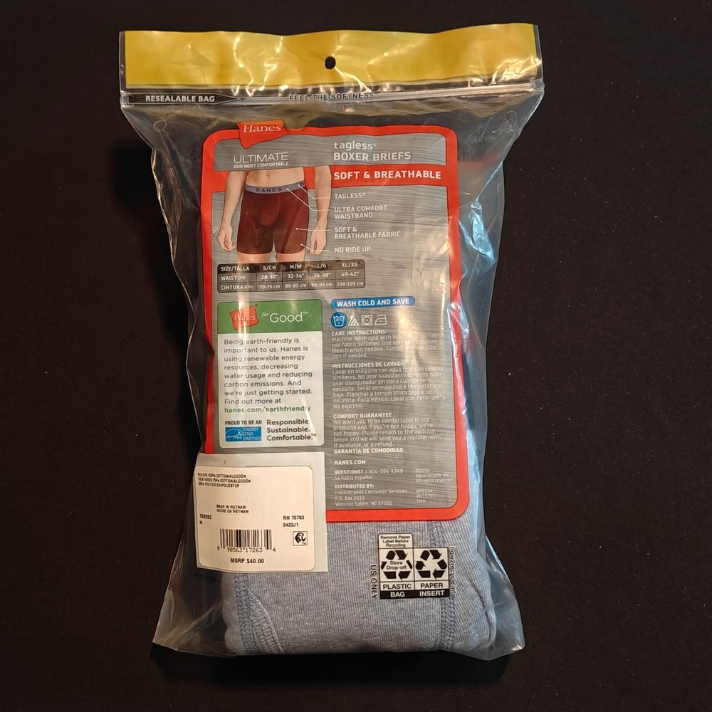 Mens Boxer Briefs Medium