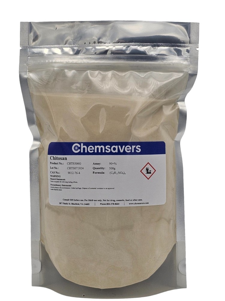 Chitosan, 90+% (Deacetylated), 500g