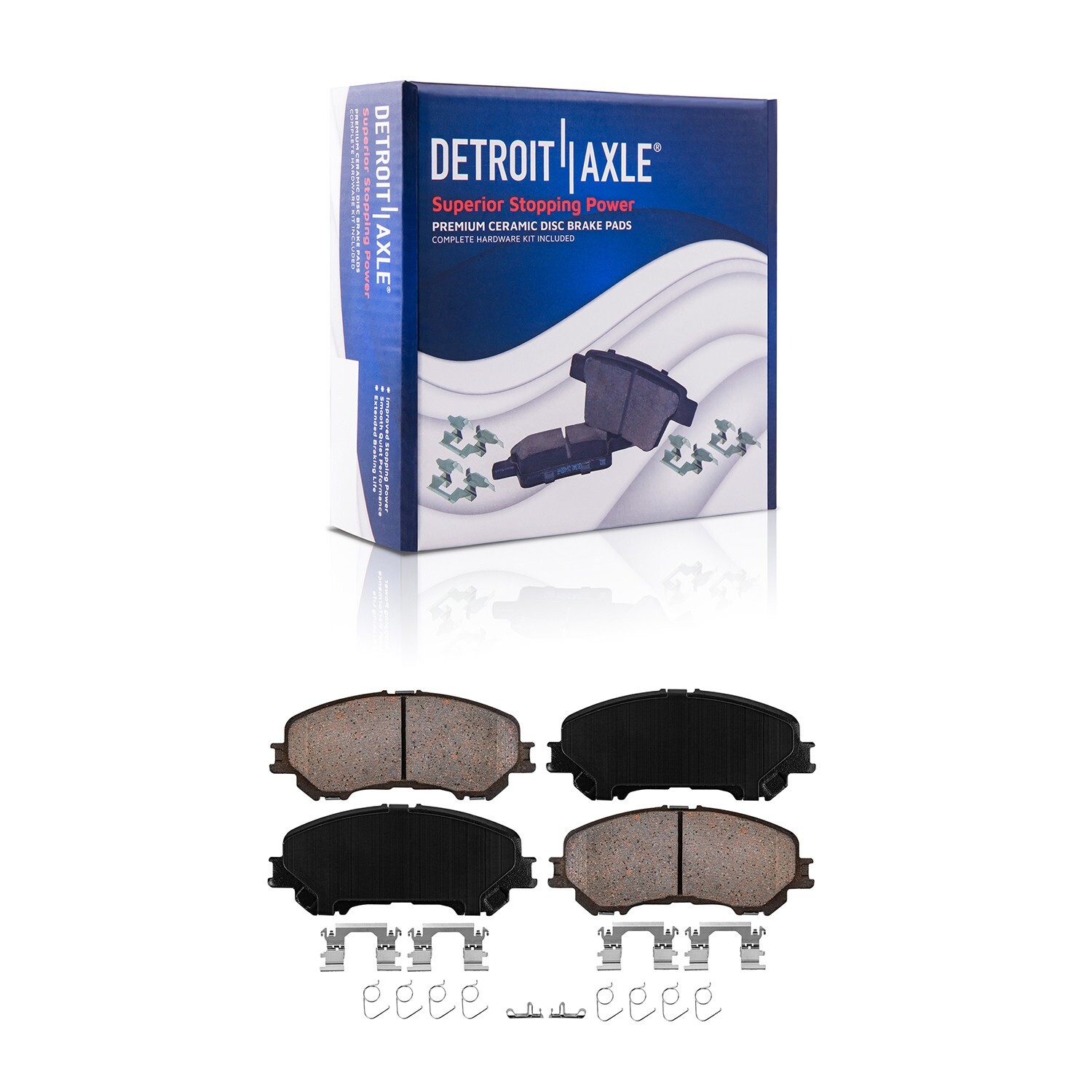 Front & Rear Disc Brake Rotors + Brake Pads for 2014 2015 2016 2017 Nissan Rogue