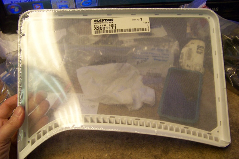 maytag 33001171 dryer lint filter screen