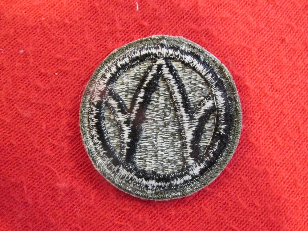 US Army 89th Division patch cut edge fully Embroidered no glow