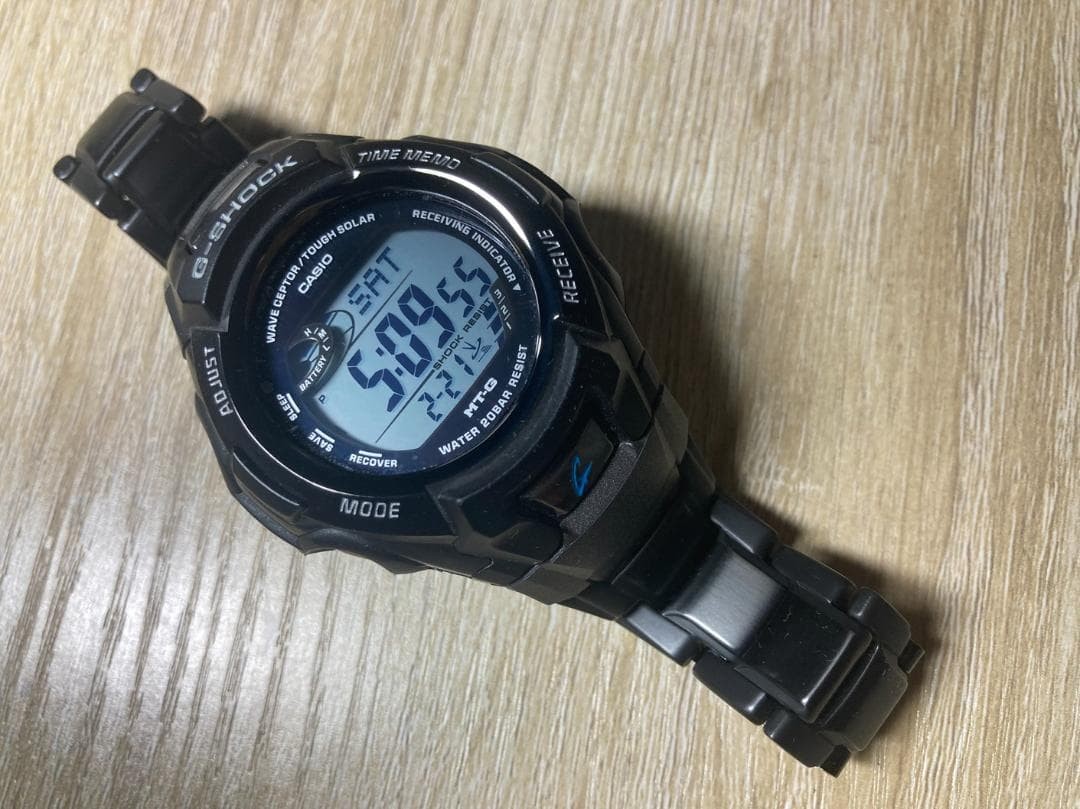 G SHOCK MTG 910DJ Timepiece Digital Watch Black Force Ready to Use Now