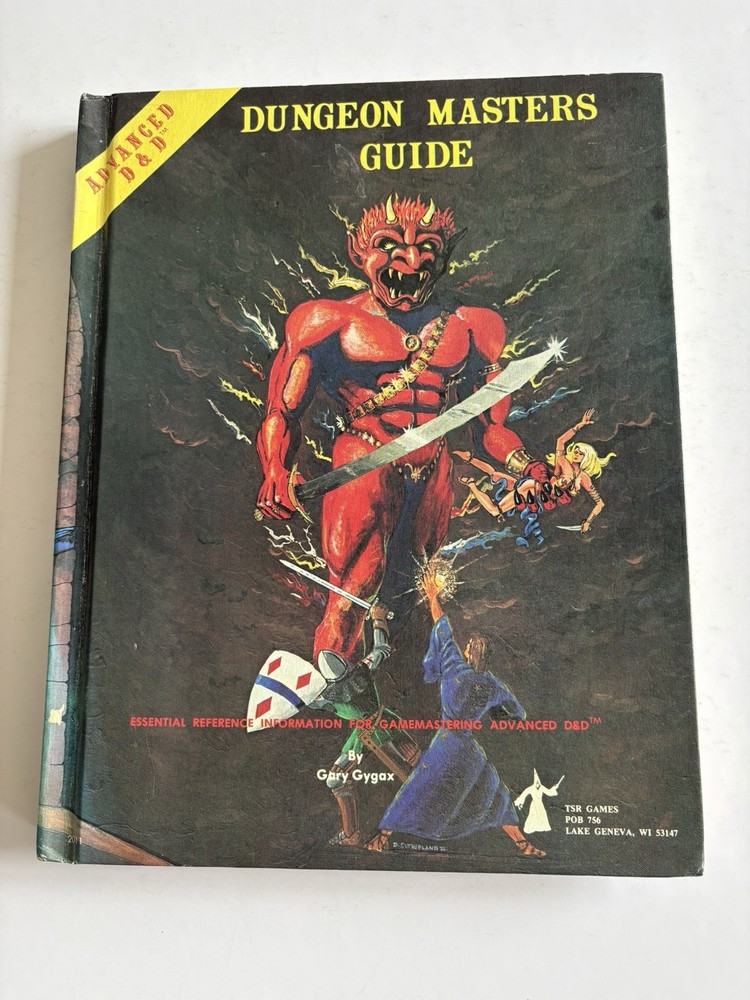 Advanced Dungeons and Dragons Dungeon Masters Guide  TSR 1979