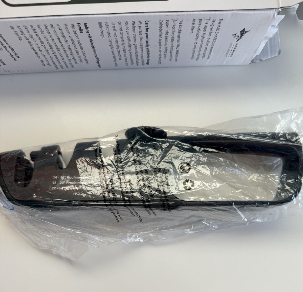 Knife Sharpener Mad Shark Adjustable Korse Fine Scissors Sharpening Kitchen