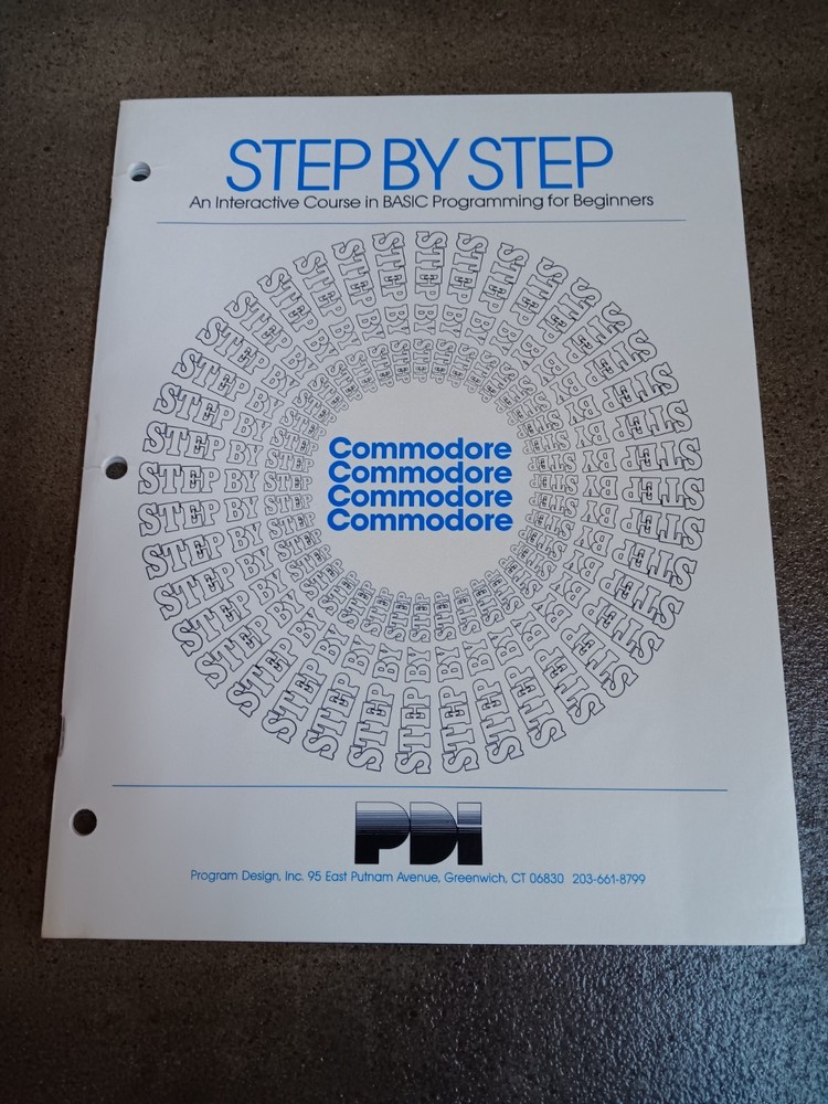 Commodore 64 Step By Step Interactive Basic Programming Tested/Works