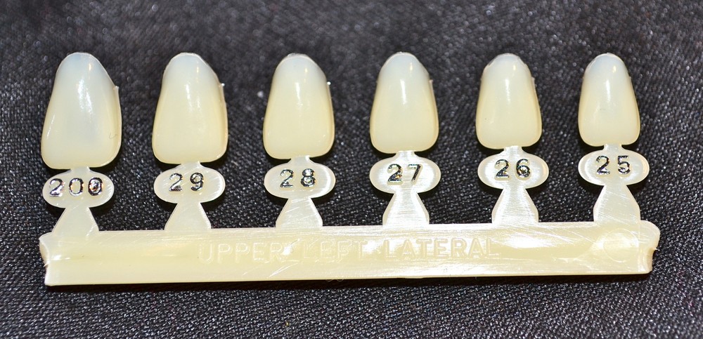 #10 Upper Left Lateral tooth - Dental Polycarbonate Temporary Crowns 6 sizes