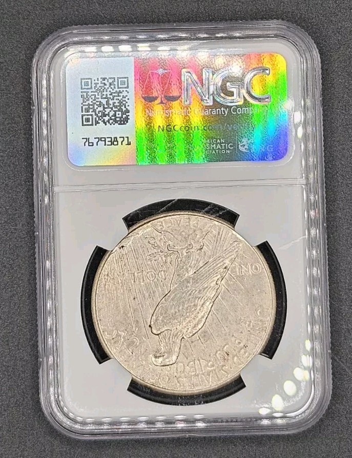 1935 Peace Dollar | NGC AU58