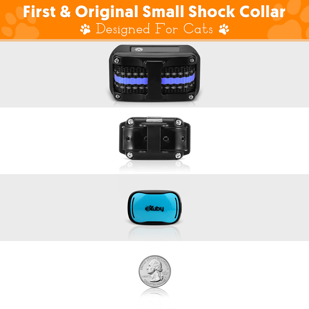 eXuby Tiny Shock Collar for Cats Smallest Collar on the Market