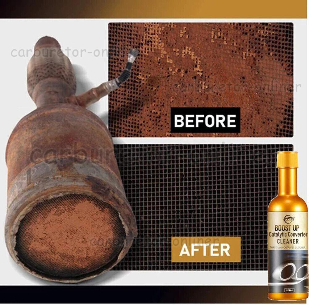 2PCS Boost Up Vehicle Engine Catalytic Converter Cleaner Cleaning Multipurpose