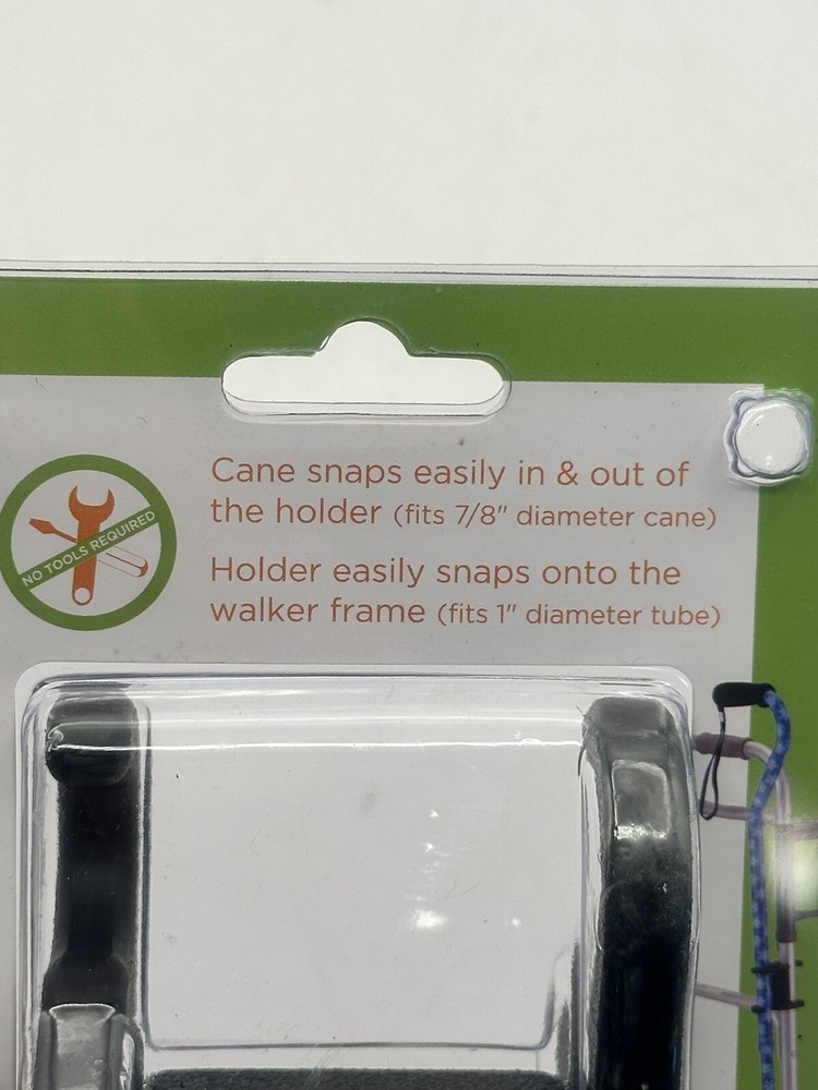 Nova Cane Holder Bracket New In Package Fits Most Canes 7/8” Diameter