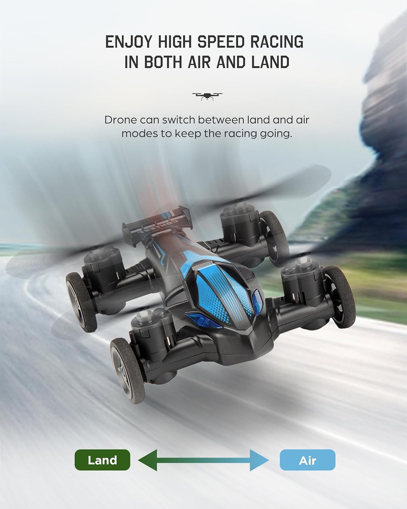 Racing RC Drone with Obstacle Course Kit, Includes 3 Hoop Sizes for Competition