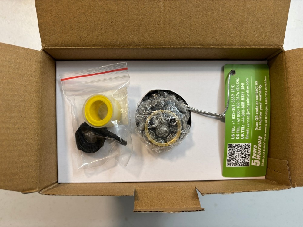 RAINPOINT 3-Zone Water Timer for Garden Hose – Model ITV347 – Open Box