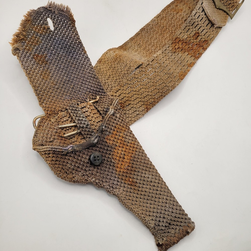 WWII Pacific Theater Mesh Holster USMC