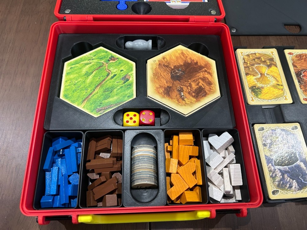 Catan Storage Box 3D Print - 5-6 Player Base Game