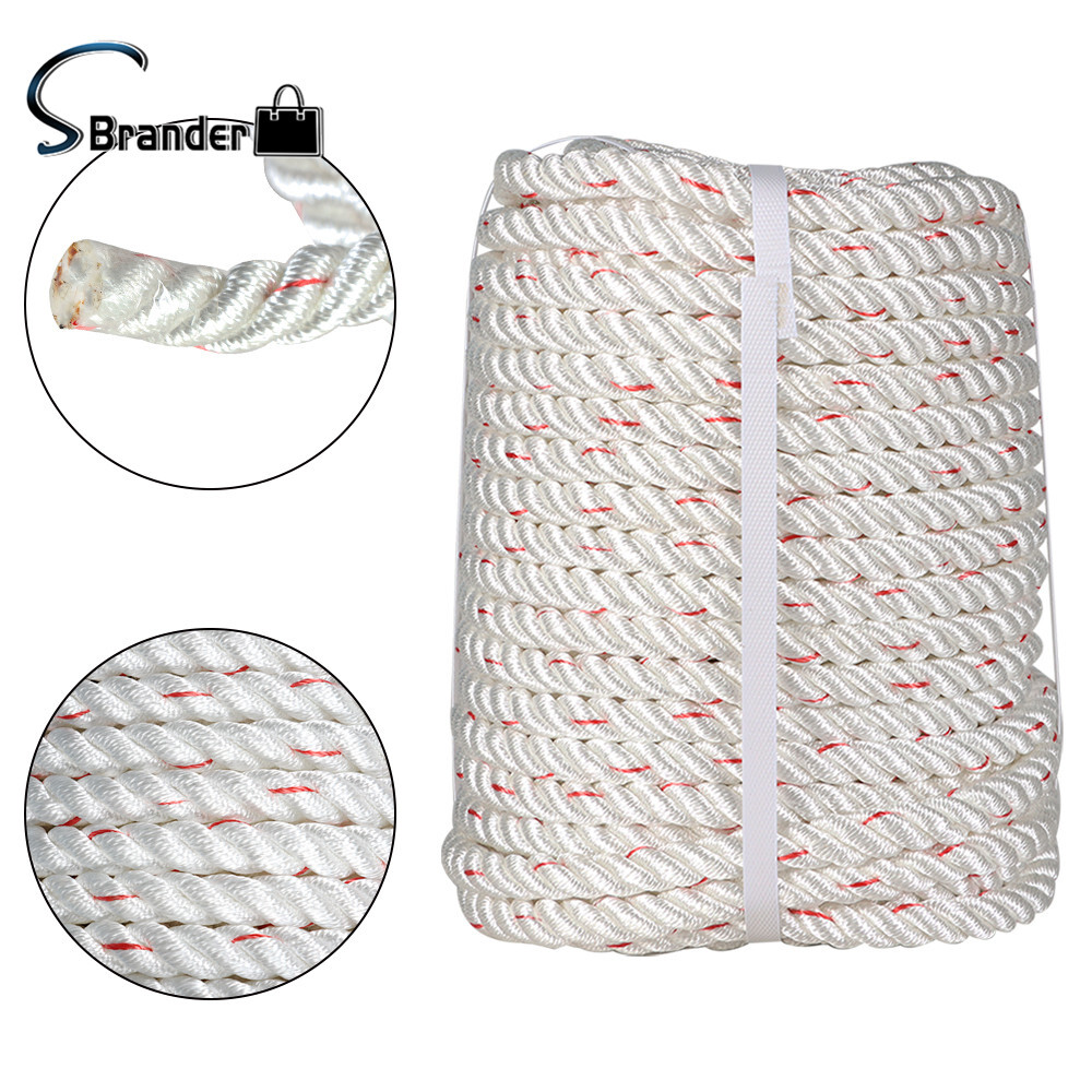 150FT Braid Polyester Rope Rigging Rope 5/8" 8600 lbs Breaking Strength