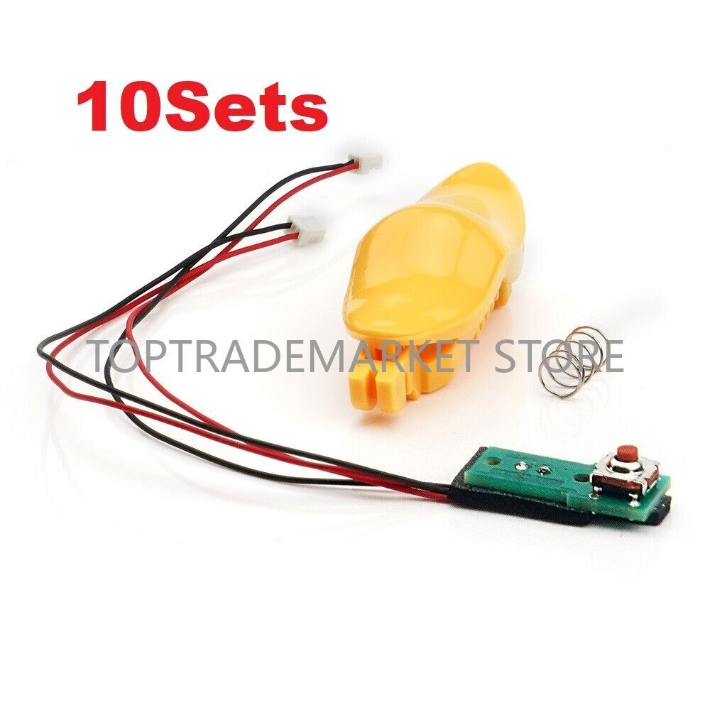 10Sets Trigger Switch (Plastic+PCB) for  Symbol MC9200-G MC92N0-G 2-Pin