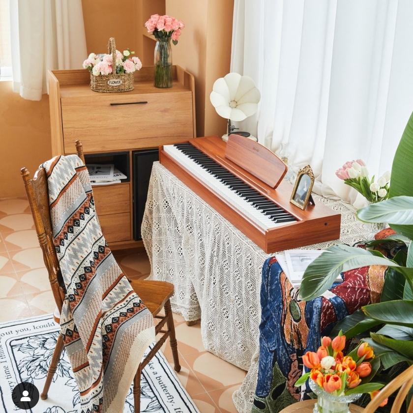 🎹 Donner DDP-80 88 Key Weighted Digital Piano Electric Keyboard 128 Polyphony