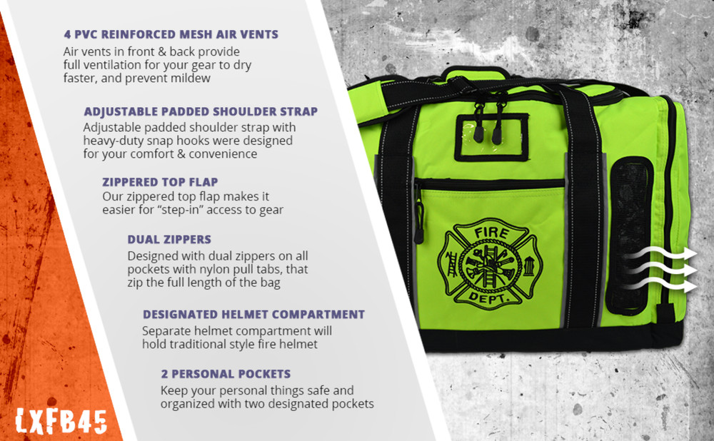 Quad-Vent Turnout Gear Bag