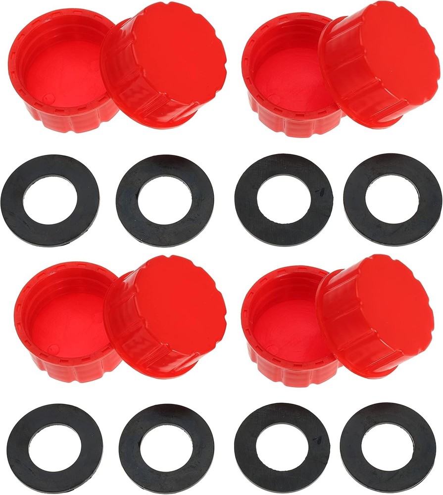 Gas Can Coarse Thread Caps Gas Can Cap Coarse Thread Solid Base,8 Pack