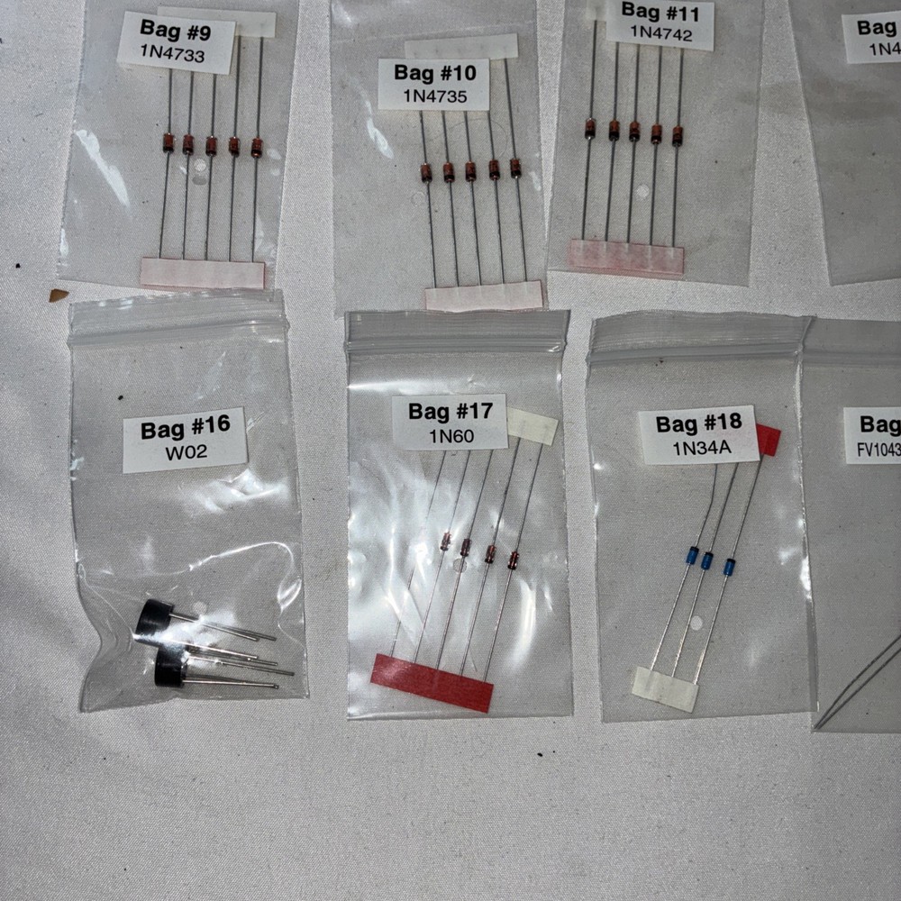 ELENCO DIODE KIT/COMPACITOR LOT