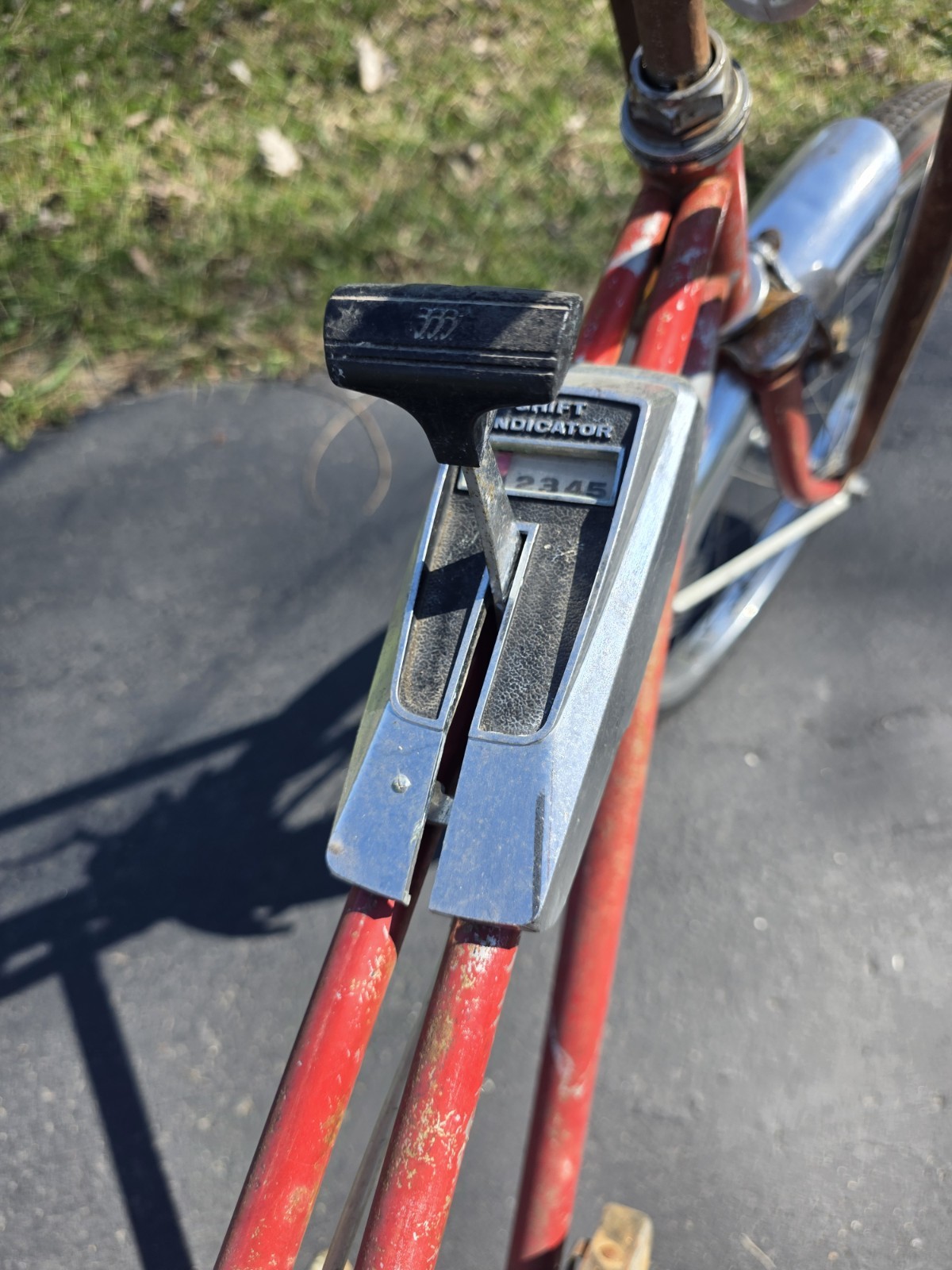 1969 Montgomery Wards Formula V original Survivor Flamboyant red 69 Muscle Bike