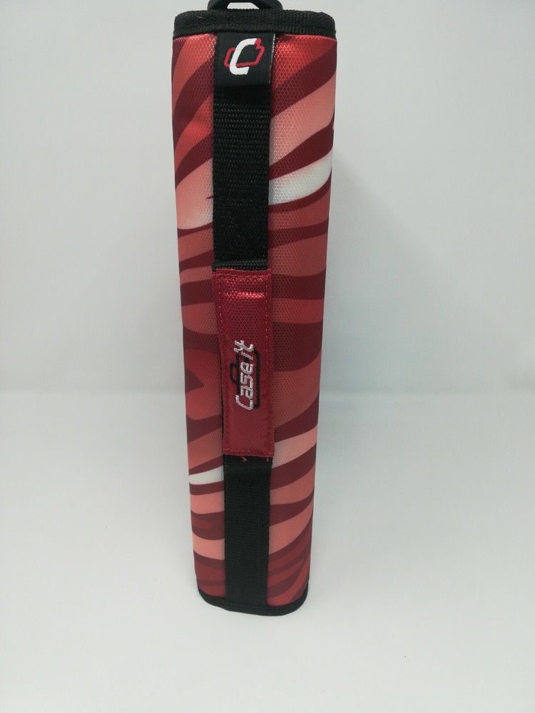 Case It The Classic 3 Ring Binder 2" Capacity Red Stripes Handle New