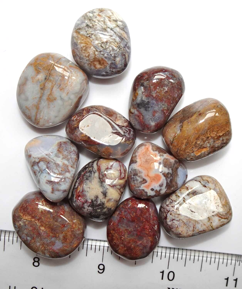 Pietersite - 11 Tumbled Stones rt448u