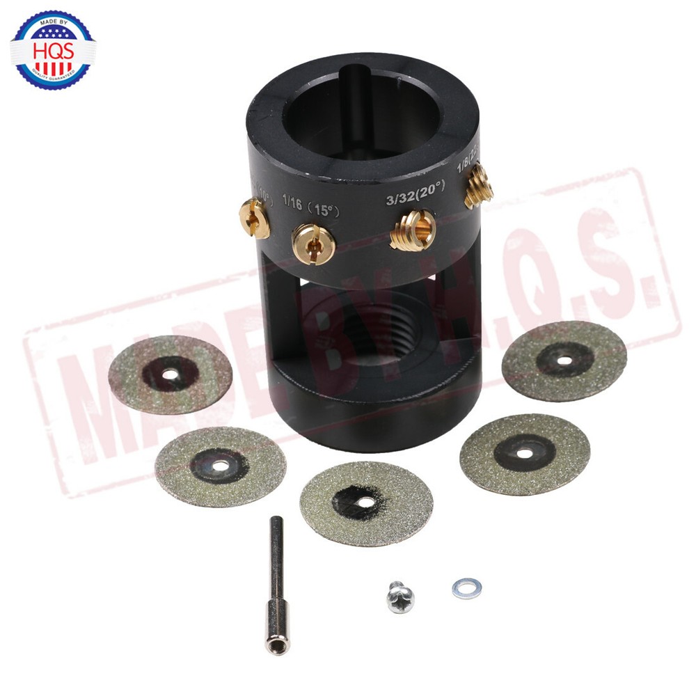 Tungsten Grinder With Sharpener Multi-Angle & Offsets Head Tool For TIG Welding