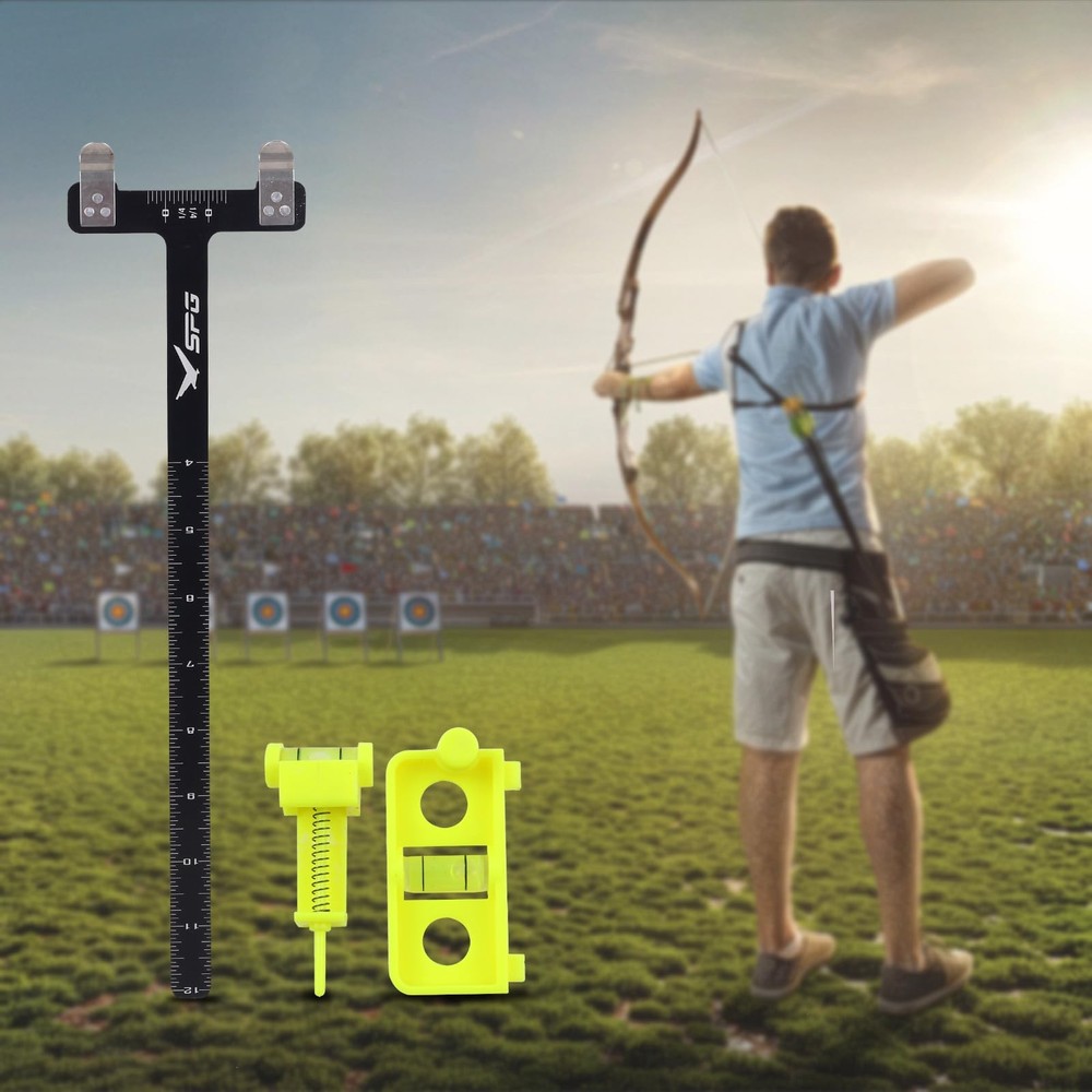 SPG Bow Square Level Kit 2-Pack - Archery String Turning Yellow