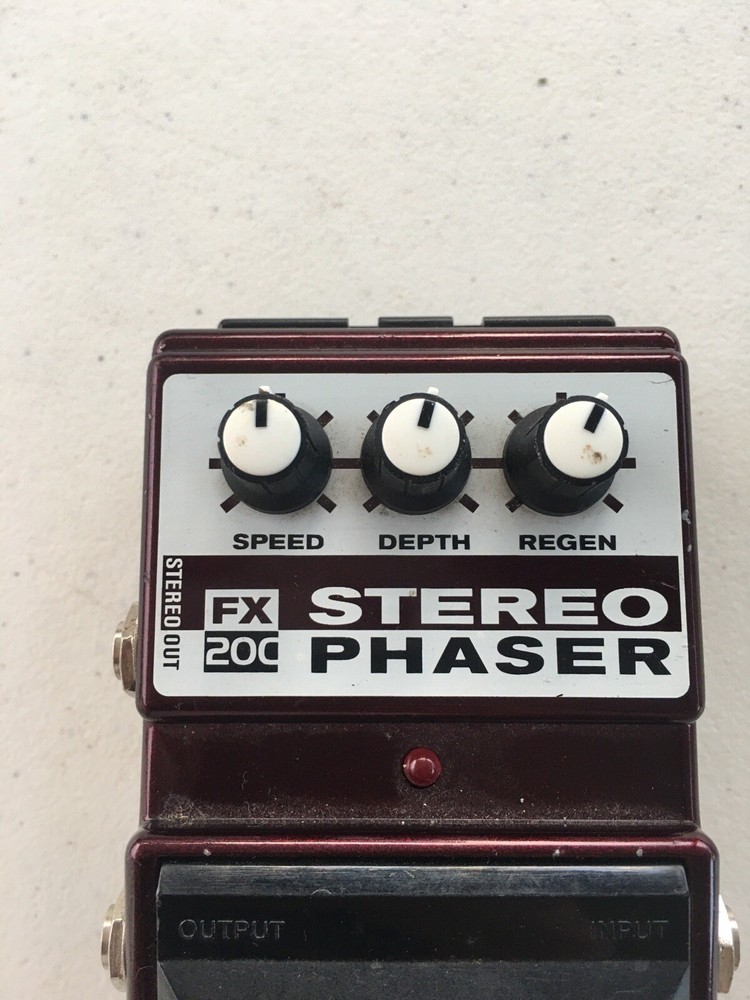 DOD Digitech FX20C Stereo Phasor Analog Phase Shifter Guitar Effect Pedal