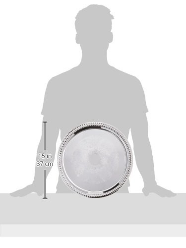 CMT-14 Round Tray 14 Inch Chrome Medium Serving Platter