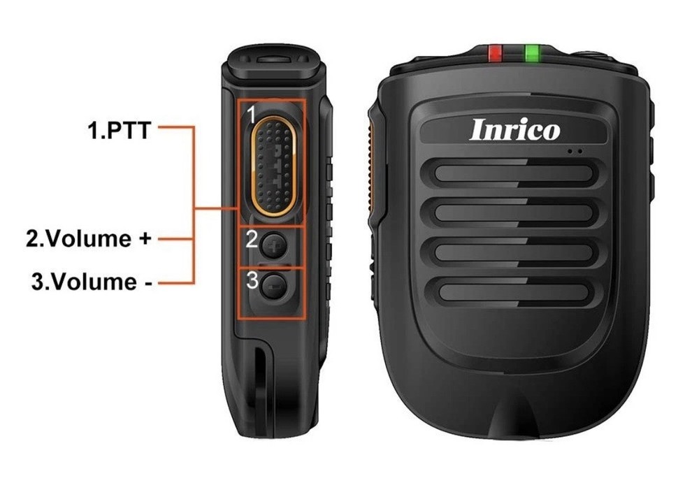 Inrico B01 Microphone Wireless IOS Black New!!!