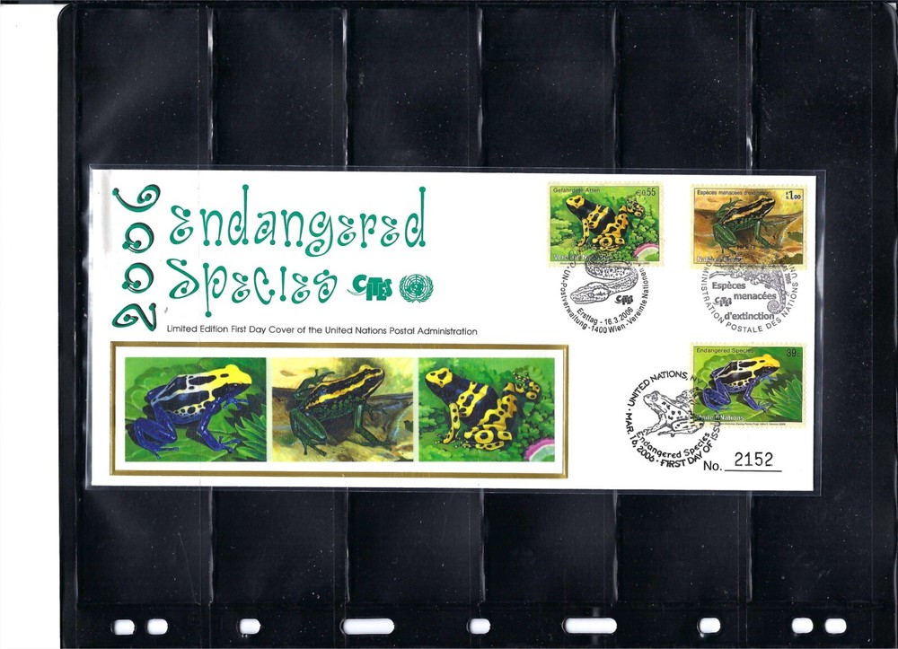 2006 Endangered Species Silk First Day Cover (Drawer 2)