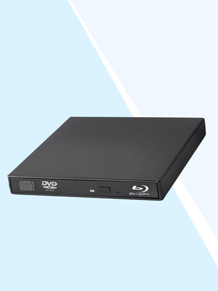 External Blu-Ray Player BD Combo Drive DVD Burner USB Power for Laptop Computer