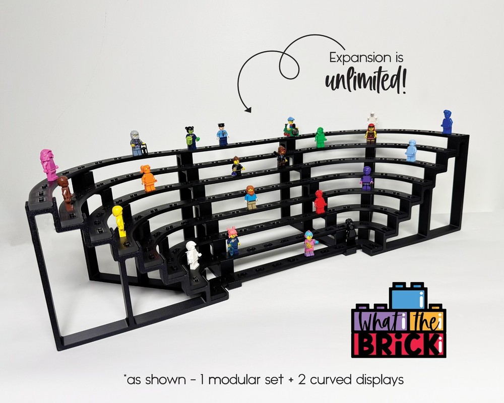 Lego Minifigure Display Stand (Modular/expandable)
