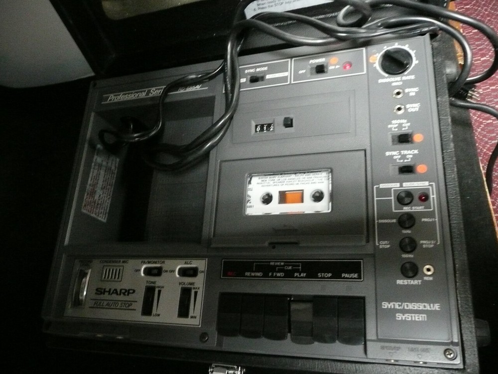 Vintage Sharp Professional Tape Recorder / Player RD-685AV