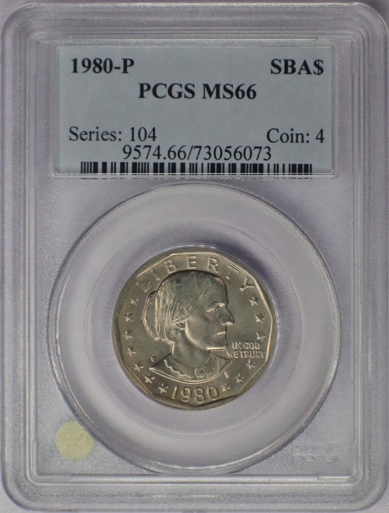 1980-P Susan B. Anthony Dollar - PCGS MS 66