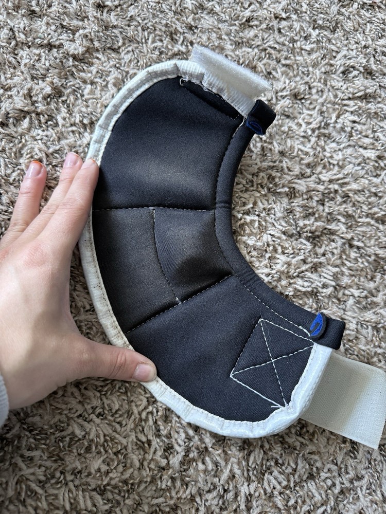 White No Turn Equine Bell Boots Medium