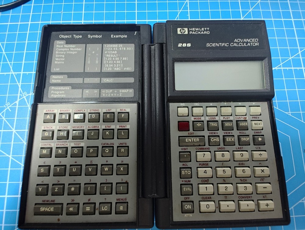 HP 28S Scientific Calculator Bundle