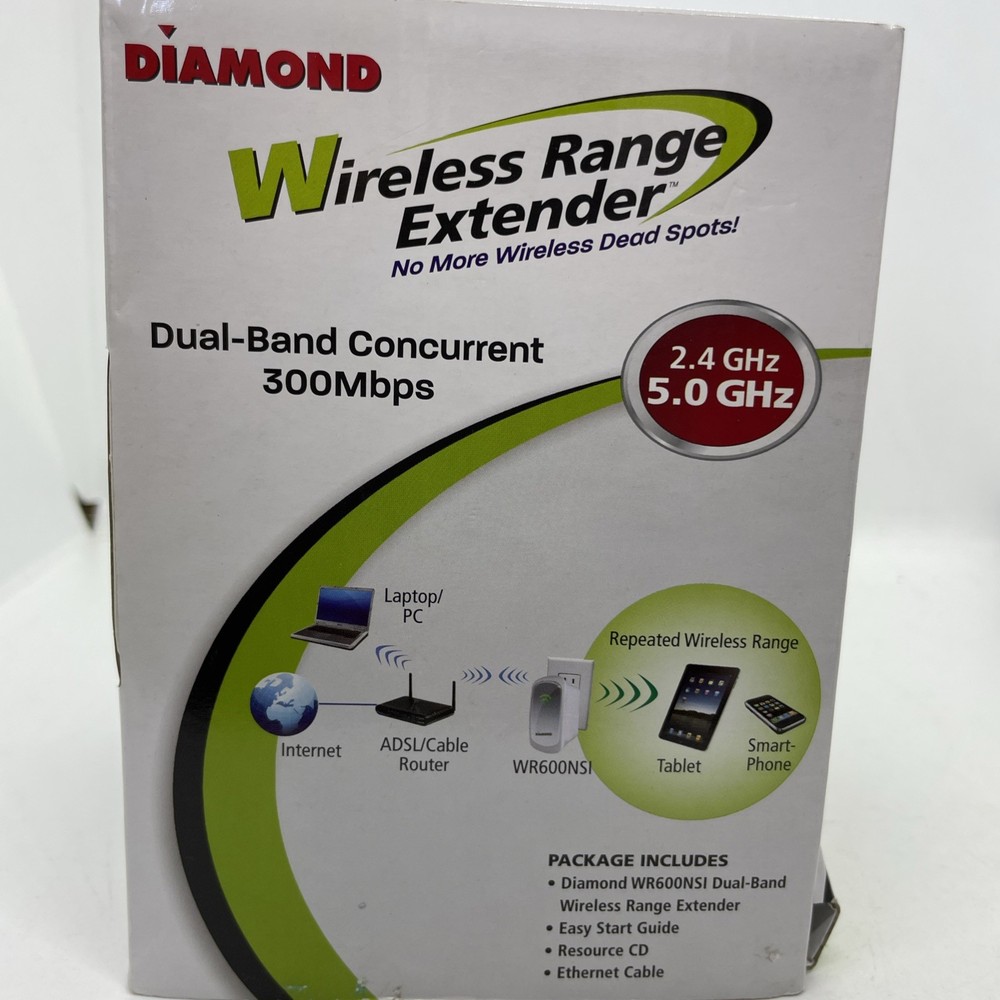 Diamond Multimedia - Wireless Repeater Range Extend WR600NSI NEW